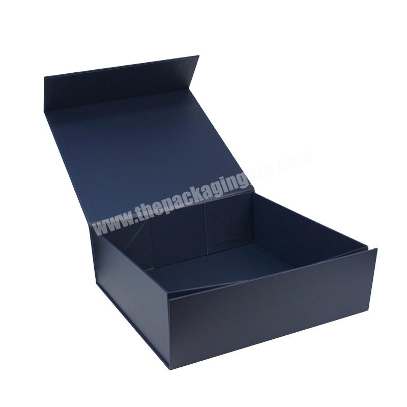 Cardboard Collapsible Shirt Packing Boxes Magnetic Large Custom Logo Luxury Bespoke Gift Box Clothing Packaging for clothes