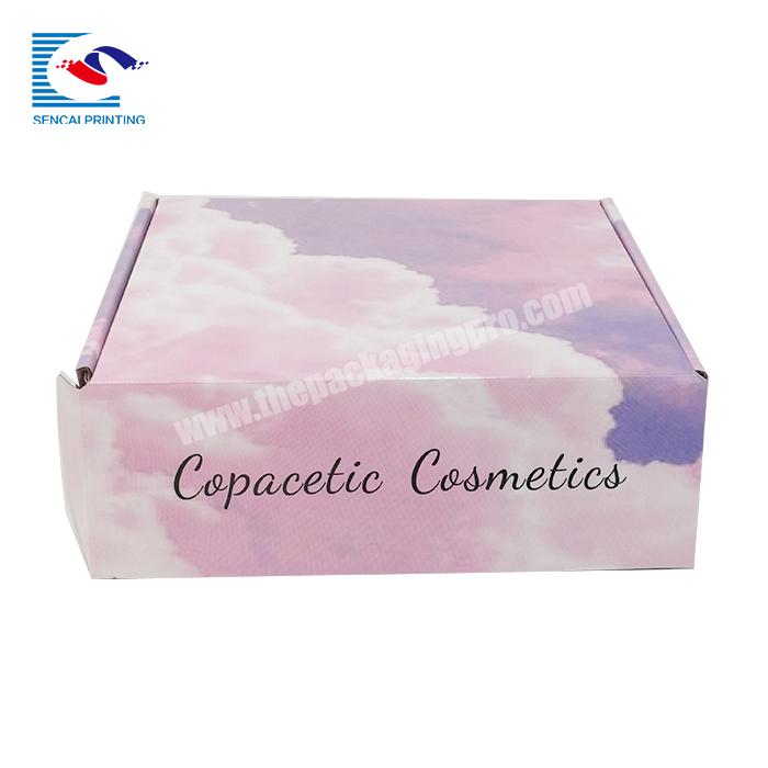 Cheap luxury exquisite customized  gift  corrugated shipping packaging box
