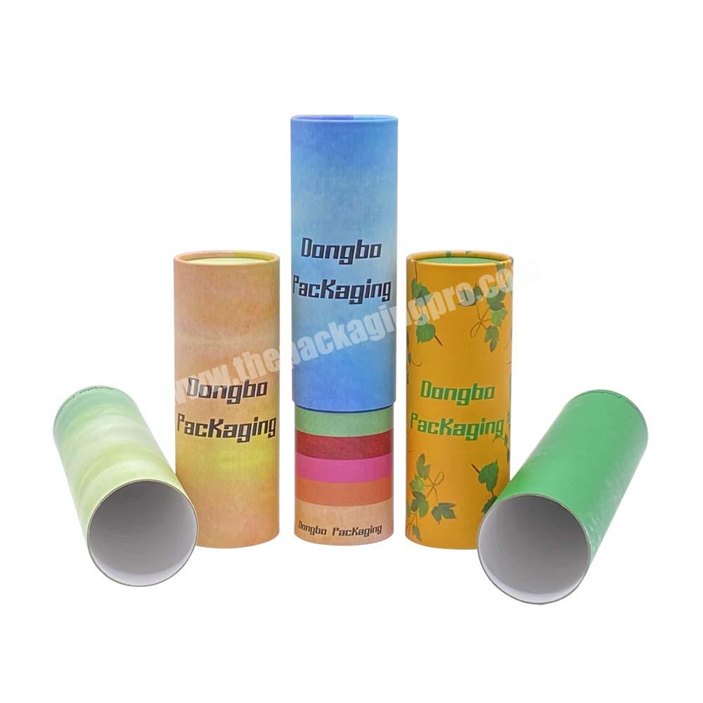 China Manufacturer Composite Can Cylinder Eco Friendly Paper painting and calligraphy Containers Packaging round Box