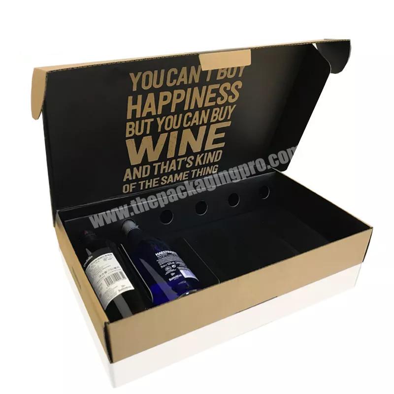 China factory price cardboard wine box customized wine box wine box packaging