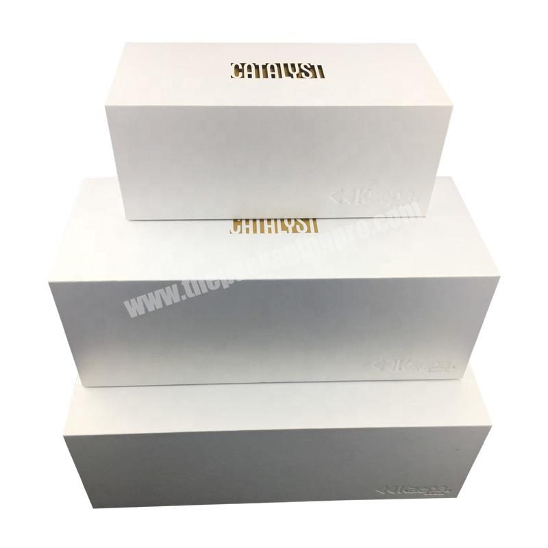 Custom  Color Printed Paper Card Magnetic Folding Boxes With Lamination for Gift