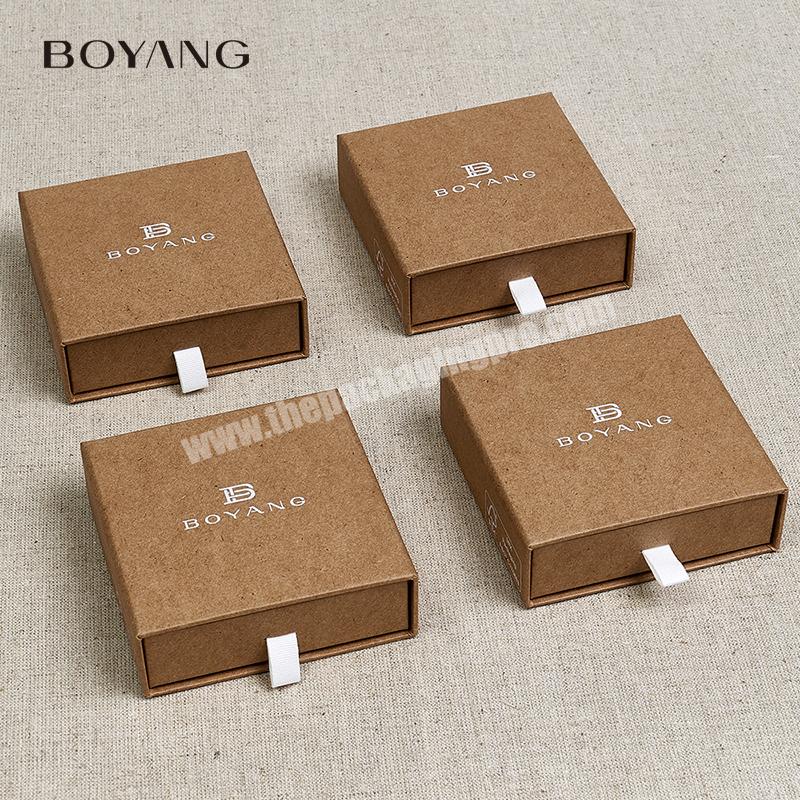 Wholesale Custom Logo Kraft Paper Gift Box For Small Jewelry Cardboard Boxes  Ideal For Rings And Earrings Compact Size 7x9x3cm From Zeal_web, $0.64