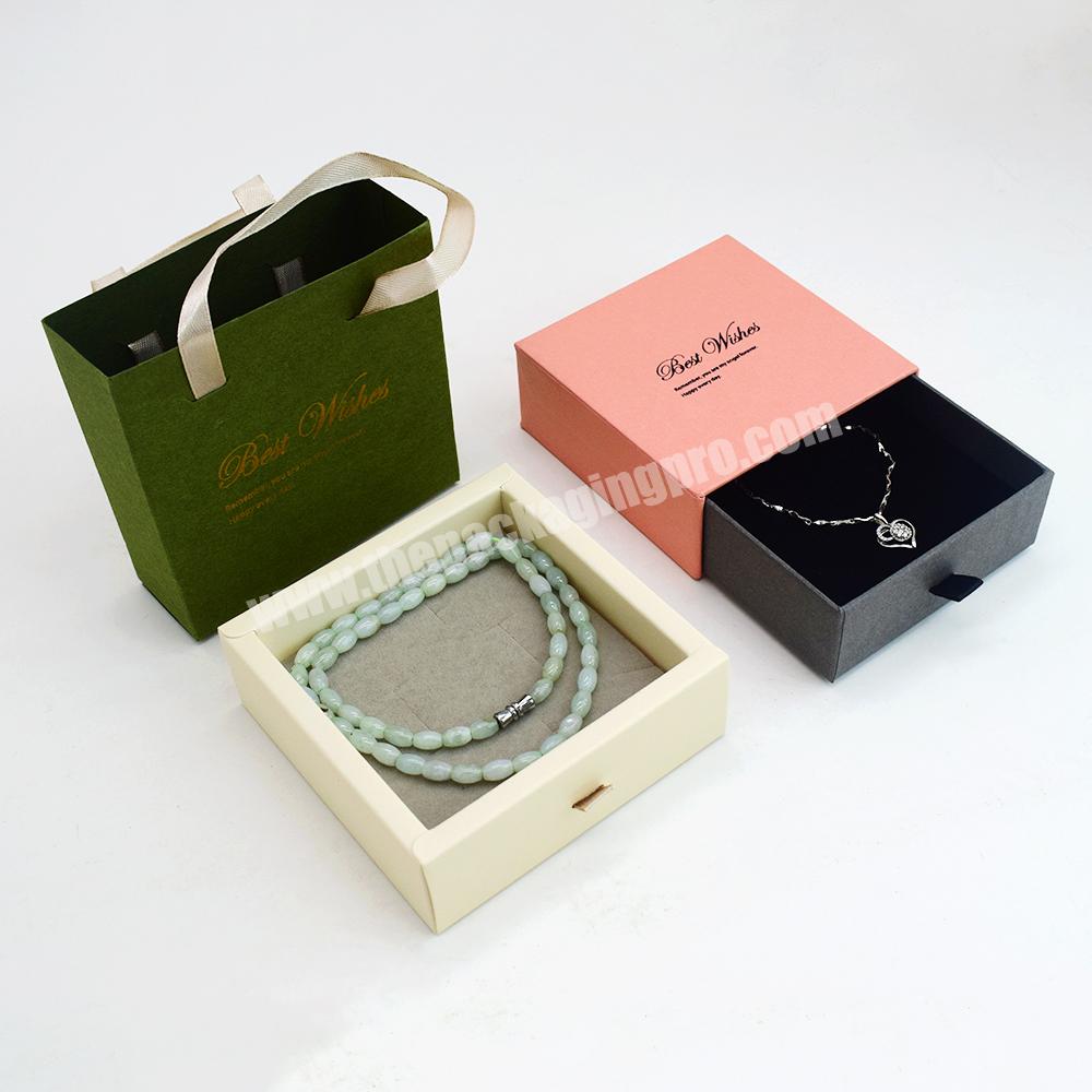 Custom Bracelet Paper Gift Jewelry Packaging Box Earring Necklace Jewellery Ring Packaging Jewelry Box With Logo