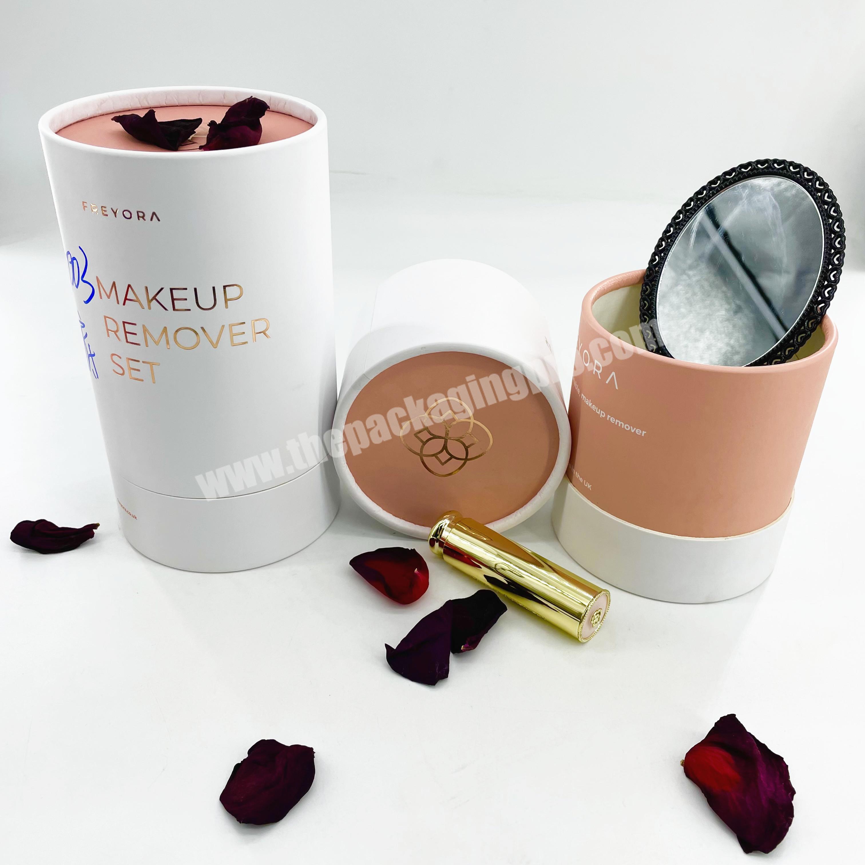 Custom Candle Tube Packaging  Cardboard Cylinder Containers with Lids  Paper Tube Candle Packaging