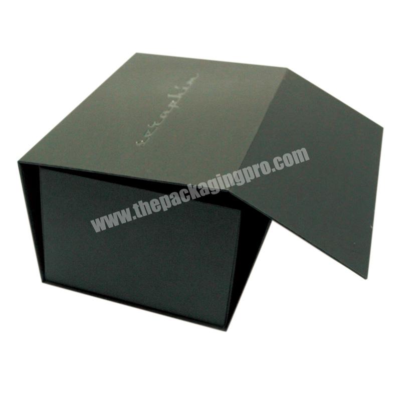 Custom Cardboard Magnetic Foldable Folding Gift Box Packaging Garment Apparel Clothing shoes Packaging Box