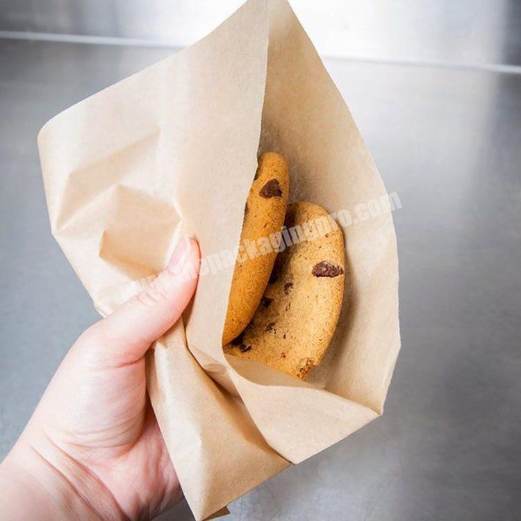 Custom Christmas Sealing Cookies Paper Packaging Smell Food Proof Kraft Stand Up Pouch Matte Bag