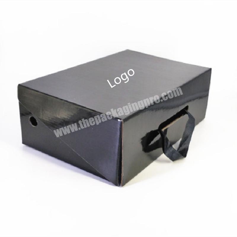 Custom Corrugated Box,Handbag Packaging Clothing Paper Box,Underwear  Box  Folding Shoes Box