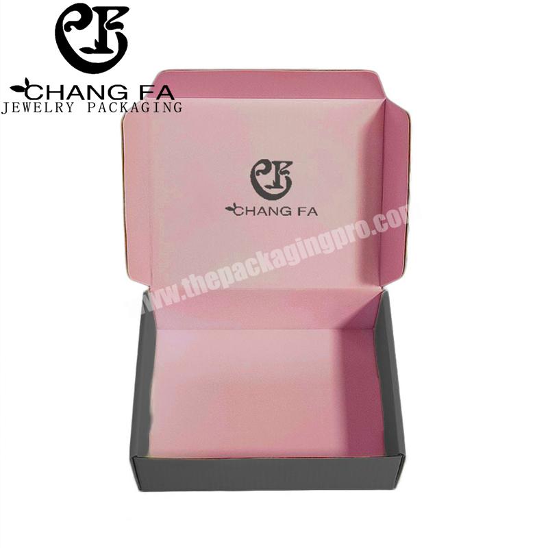 Custom Corrugated Shipping Pink Jewelry Mailer Box For Jewellery
