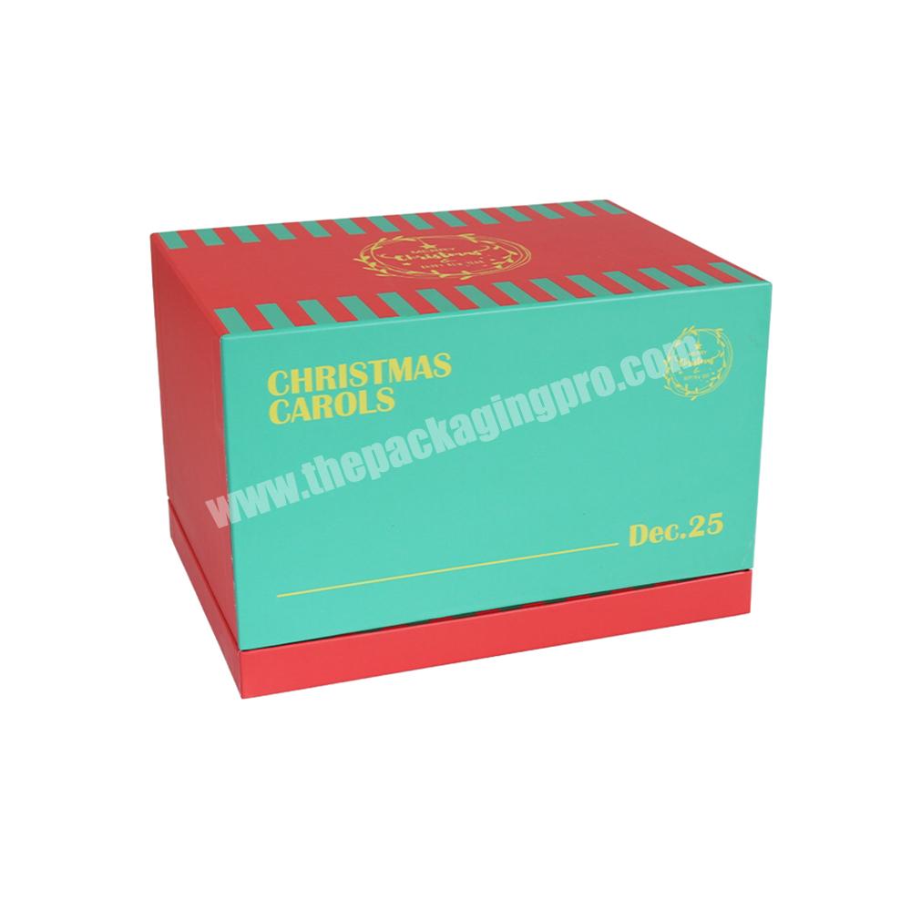 Custom Design Christmas 3D Mystery Pop Up Paper Box Surprise Gift Box Christmas Eve ATz6zLD