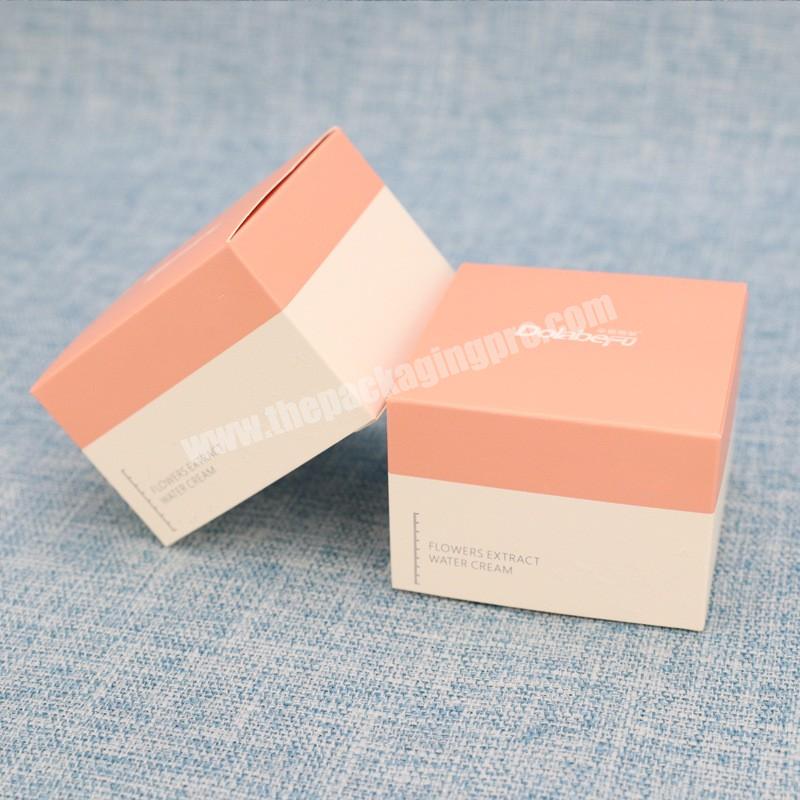 Custom Design Logo Eco Friendly Skin Care Body Lotion Paper Packaging Box