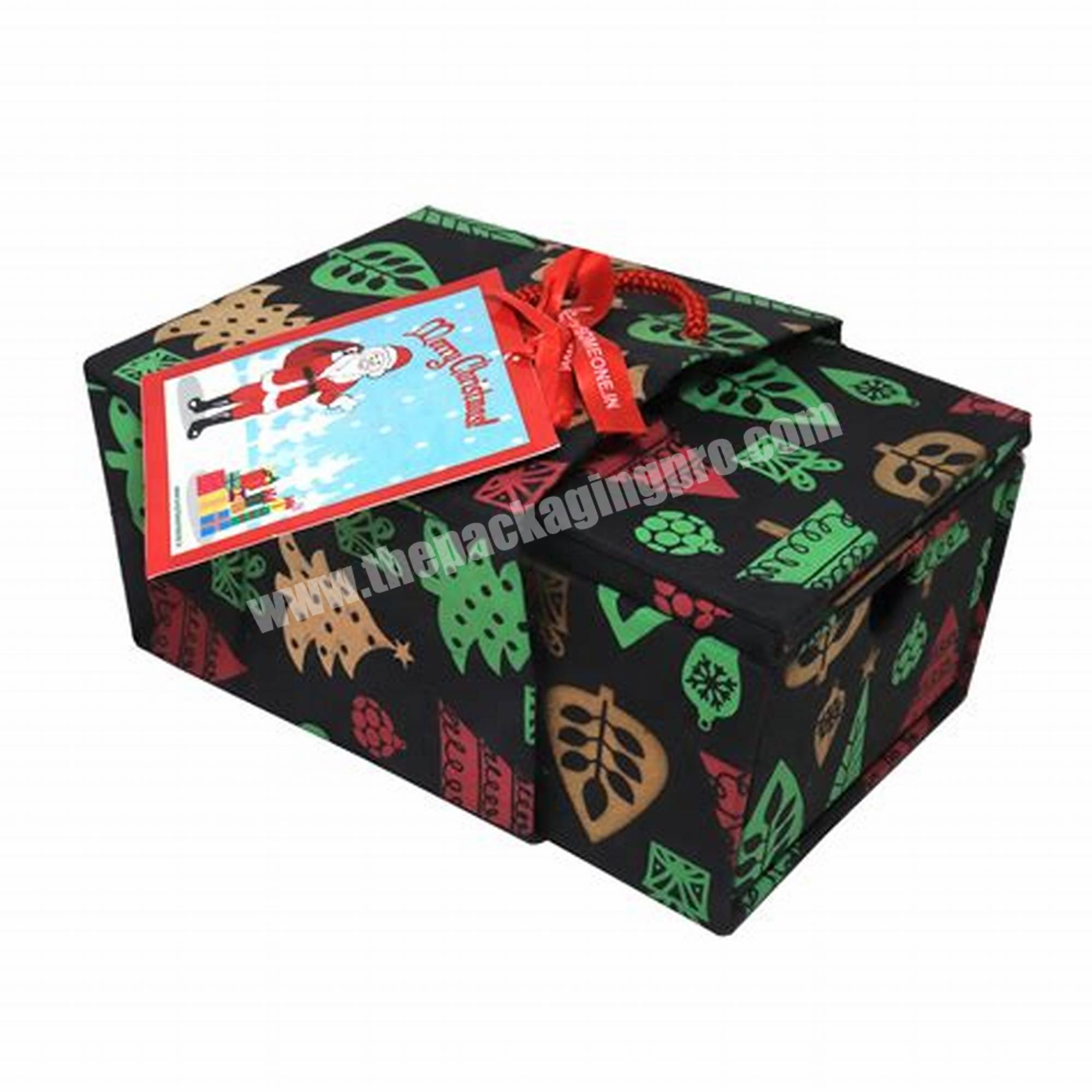 Custom Drawer paper luxury custom jewelry gift box packaging for