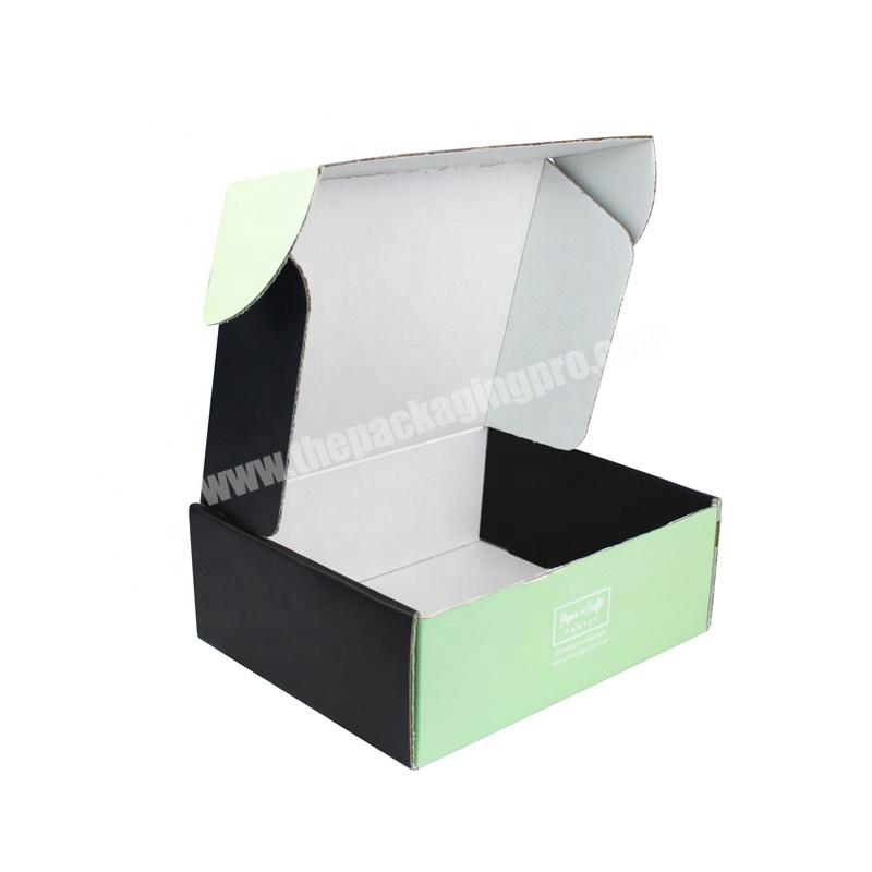 Custom Eco Friendly Color Printing Corrugated Carton Paper Shipping Mailer Boxes Craft Paper Mailer Shirt Box