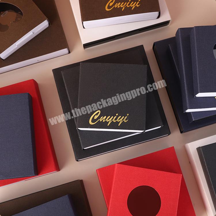 Custom Full Color Hot Stamping Foil Logo Fancy Paper Packaging Box Sleeves