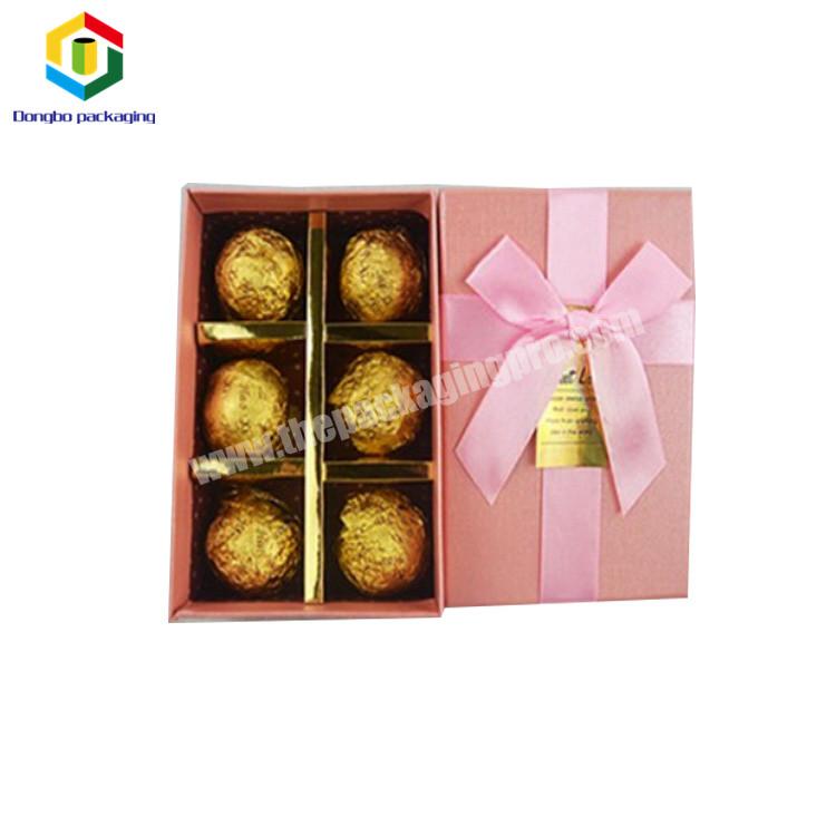 Custom Hot Sale Square Hard Luxury Private Label Chocolate Paper Box Packaging For Gift Product