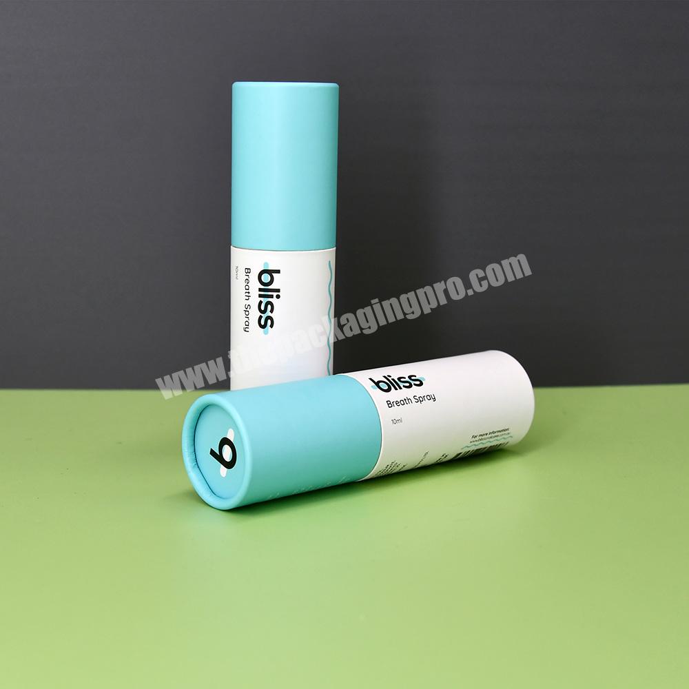 Custom Kraft Round Cylinder Small Packaging Gift Box Recycle Craft Paper Tube gift box round