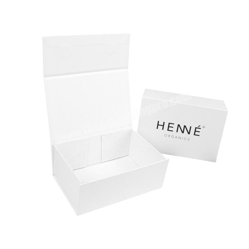 Custom Large Big Gift Box Packaging Folding Magnet Magnetic Lid Paper Closure Foldable Box Packaging Folding Gift Box