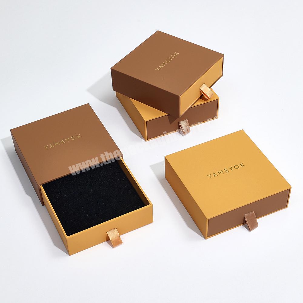 Excellent work luxury custom logo jewelry gift box packaging - Jewelry  packaging sets