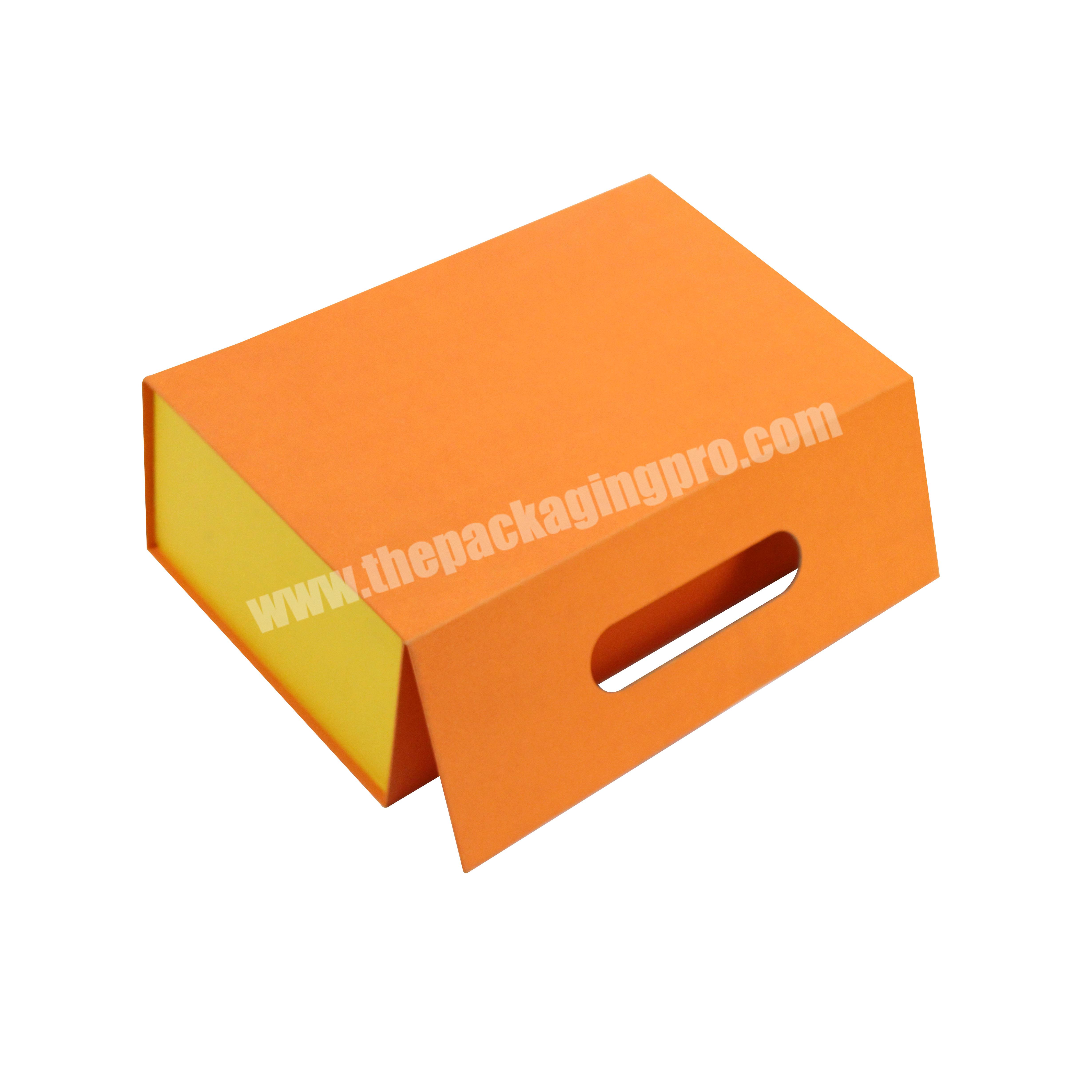Custom Logo Luxury Premium Shoe Box Magnetic Packaging Folding Boxes