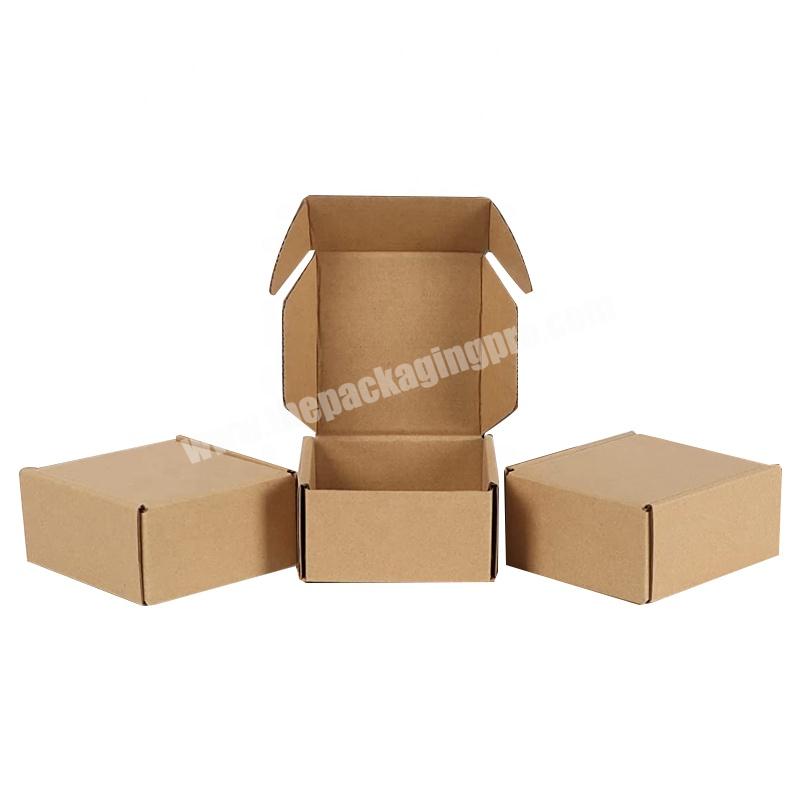 Custom Logo Packaging Large Cardboard Carton Mailer Box Hat Clothing Shoes cardboard boxes Kraft Paper Shipping Box
