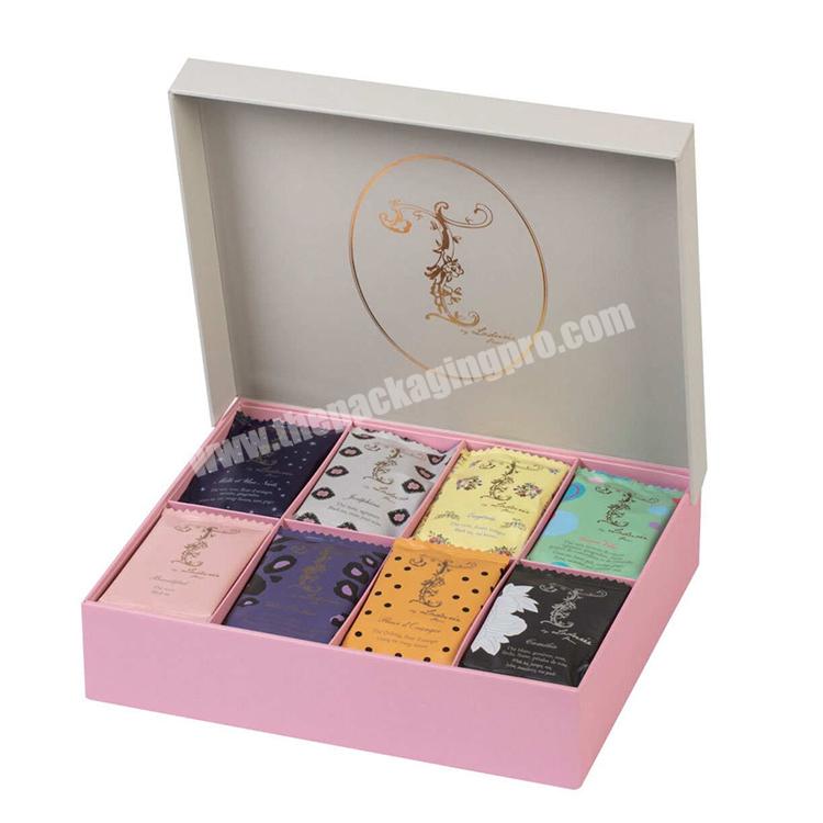 Custom Logo Paperboard Luxury Coffee Tea Packaging Box Small Tea Bag Gift Packing Cardboard Paper Tea Box