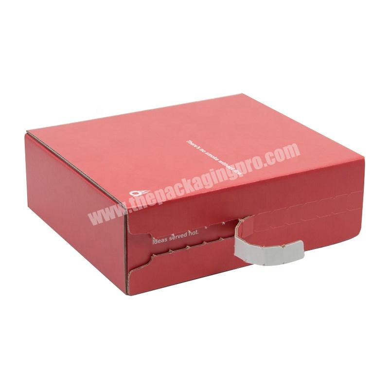 Custom Logo Printed retail bottle gift box packaging Corrugated Die Cut Folding Kraft Mailer Shipping Mailing Box