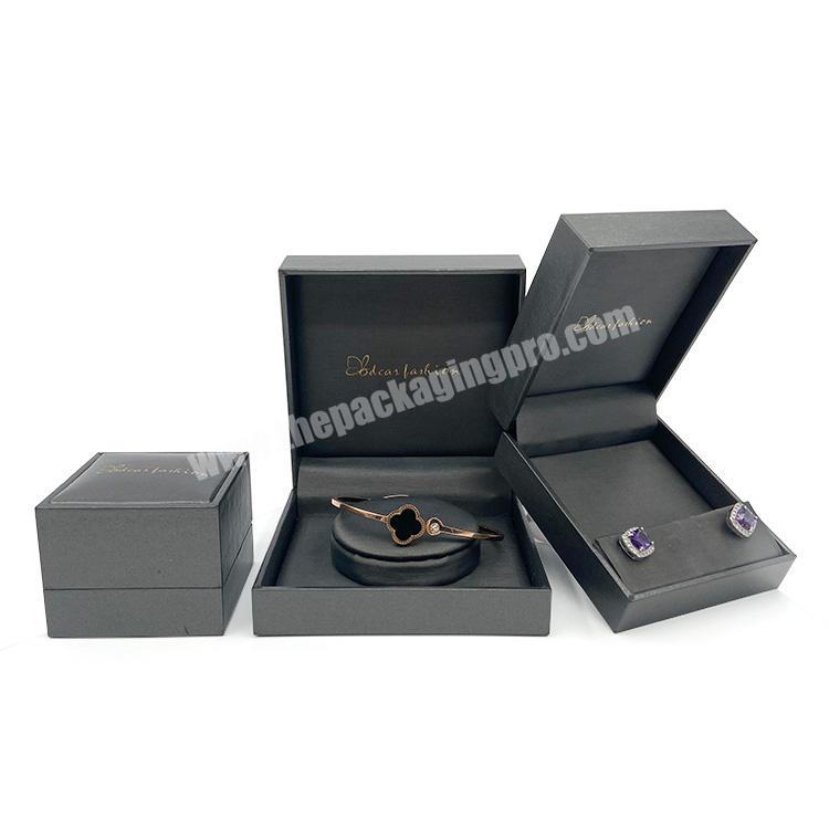 Custom Logo Pu Leather Luxury Gift Packaging China Wholesale Plastic Jewelry Packing Box