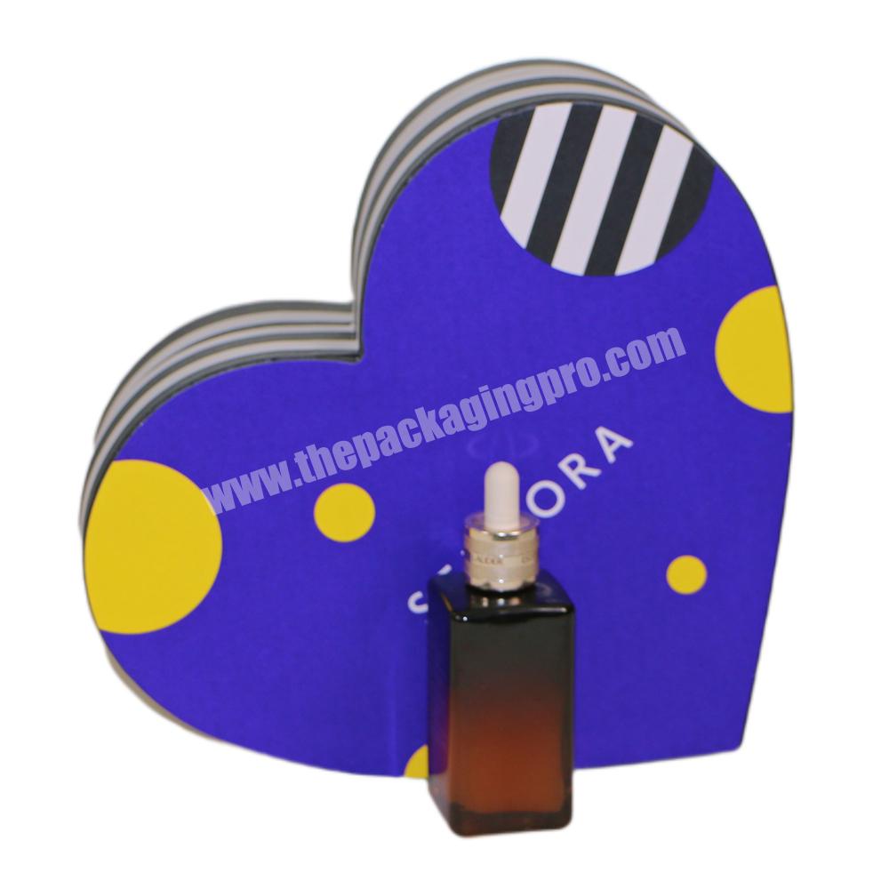 Custom Logo Small Sweet Candy Luxury Chocolate Heart Shaped Customer Gift Packaging Boxes