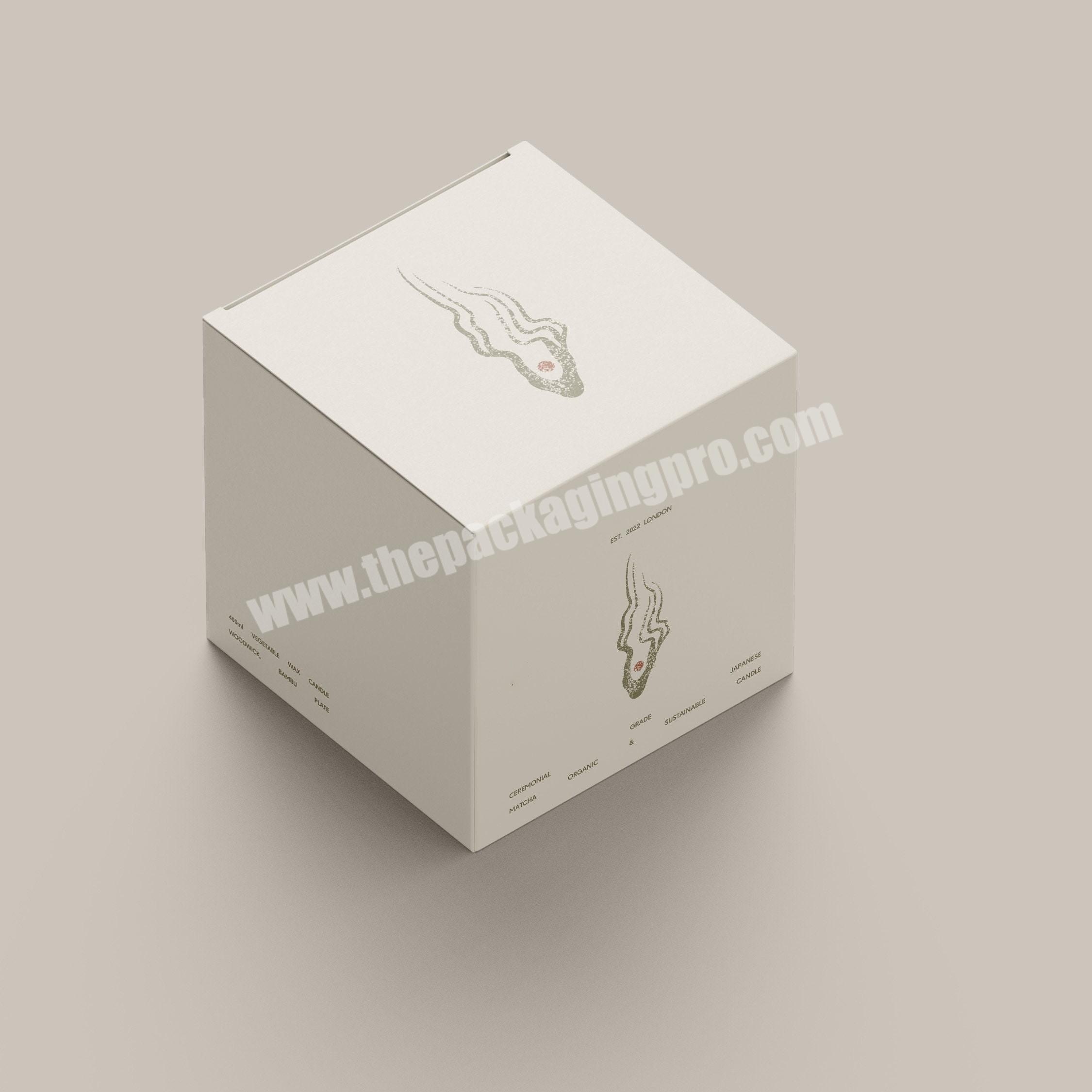 Custom Logo White 30ml 100ml Cosmetics Packaging Box For Packing Skincare Face Cream Product