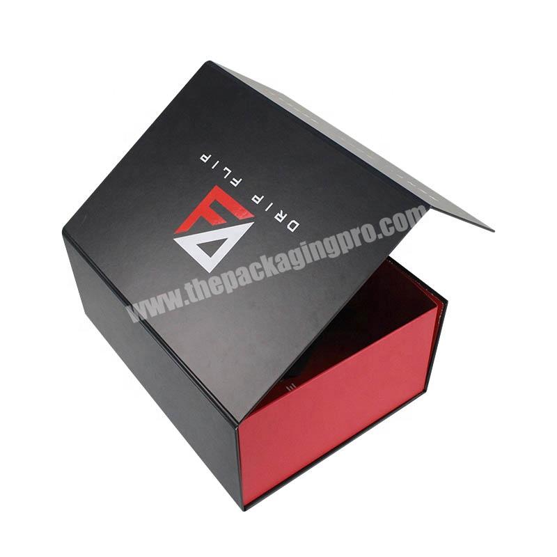 Custom Luxury Classic High Quality Two Side Printing Matte Cardboard Magnetic Folding Boxes