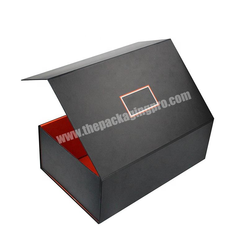 Custom Luxury Sturdy Folding Gift Box Magnetic Closure Foldable Packaging Box