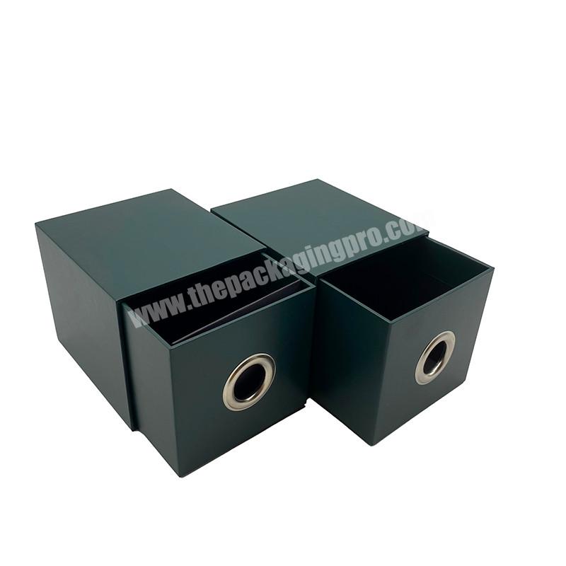 Custom Nice Quality Eco-friendly Thick Cardboard Sliding Box Smooth Paper Drawer Box for Wrist Watch