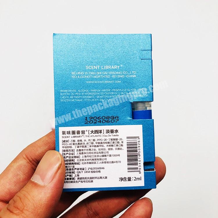 Custom Perfume Packaging Paper Box for Small Bottle