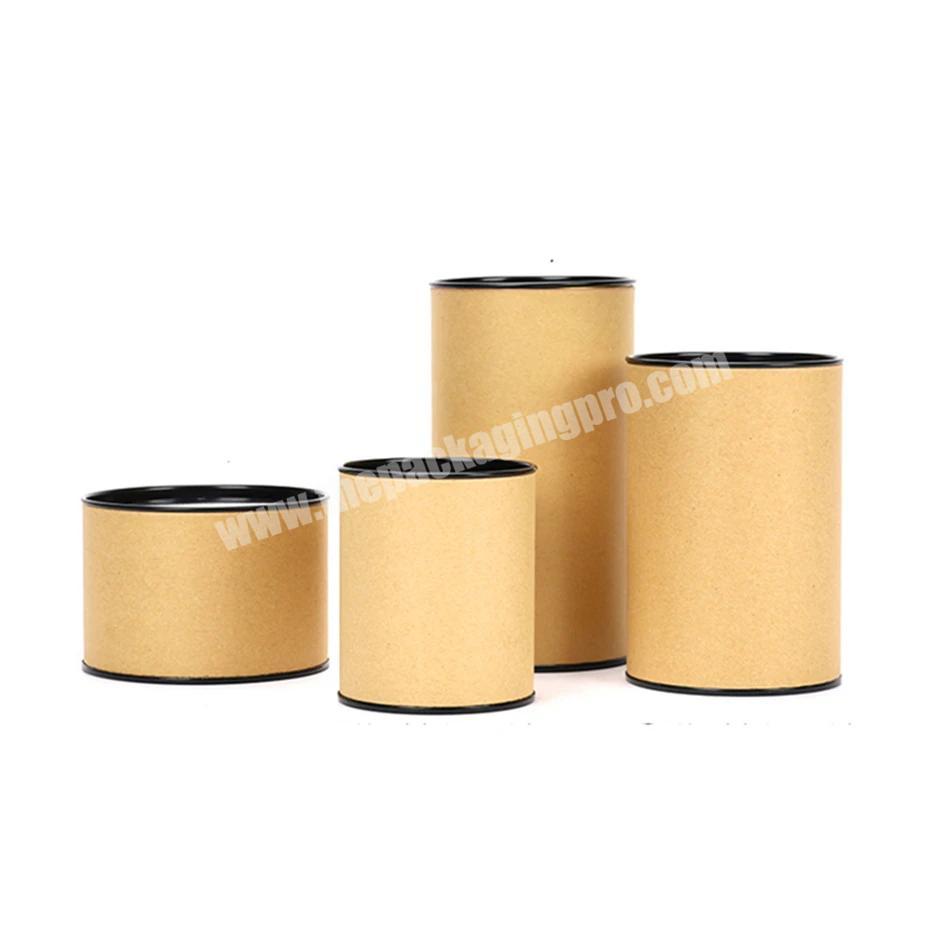 Buy Wholesale China Printed Creative Round Kraft Paper Tube Packaging For  Food Packaging & Printed Cardboard Tubes at USD 0.27