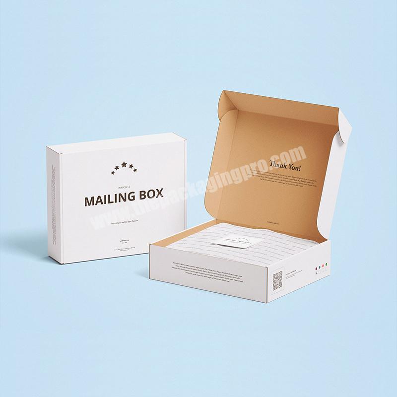 Custom Printed Cardboard Soy Ink Caja Carton D'emballage Colis