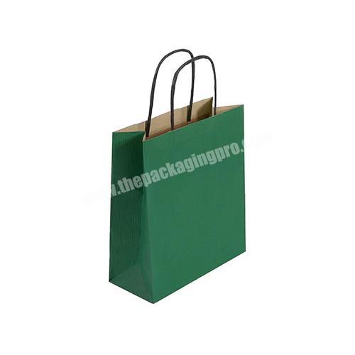 Custom Printed Logo Shopping Paper Bags Luxury Clothing Packaging Gift Carrier Bag