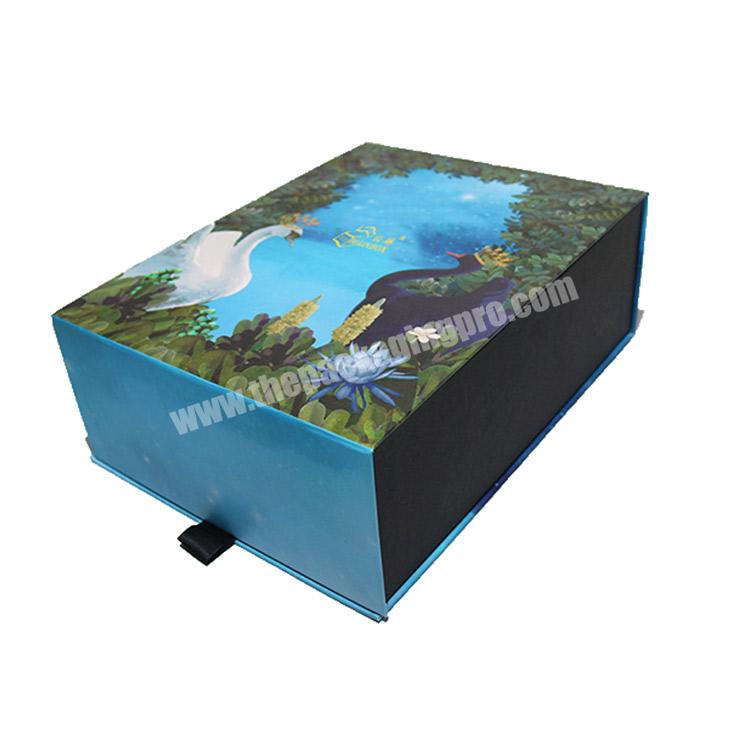 Custom Printed Luxury Fake Book Shaped Gift Box High Quality Foldable Book Shape Packaging Box