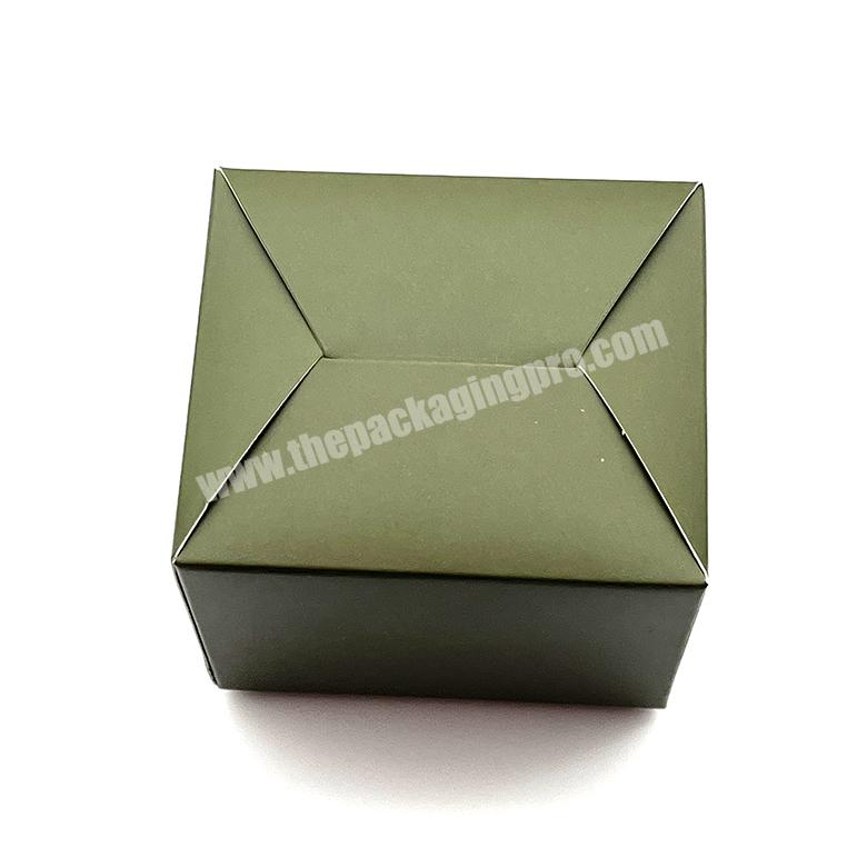 Custom Printing lock bottom Foldable Card stock Paper cardboard packaging box with compartment
