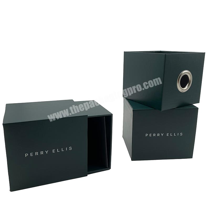 Custom Reasonalable Price Eco-friendly Rigid Sliding Drawer Paper Box for Single Watch
