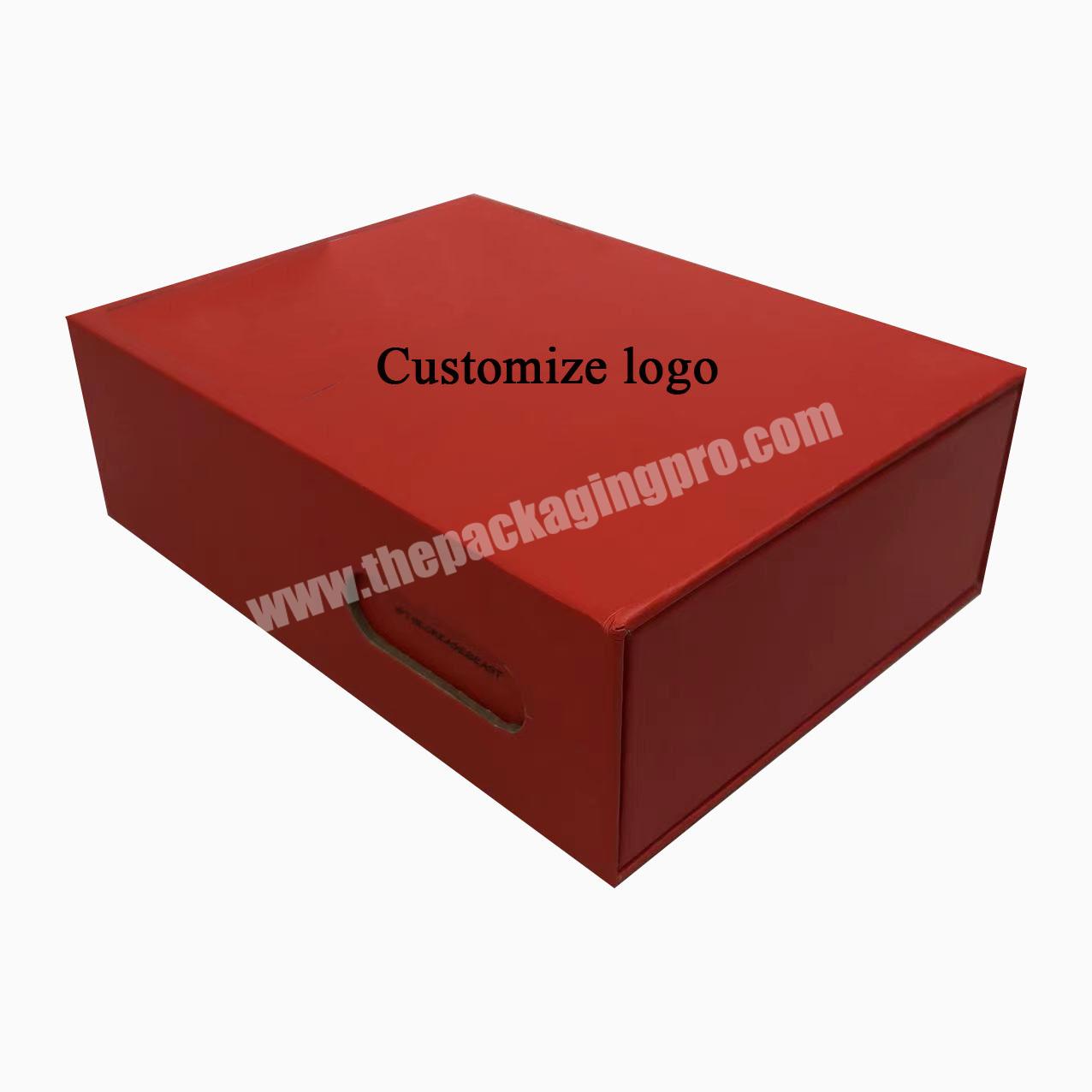 Custom Size Logo Printing Luxury Drawer Gift Paper Box for Crease Protector Packages for Wholesale