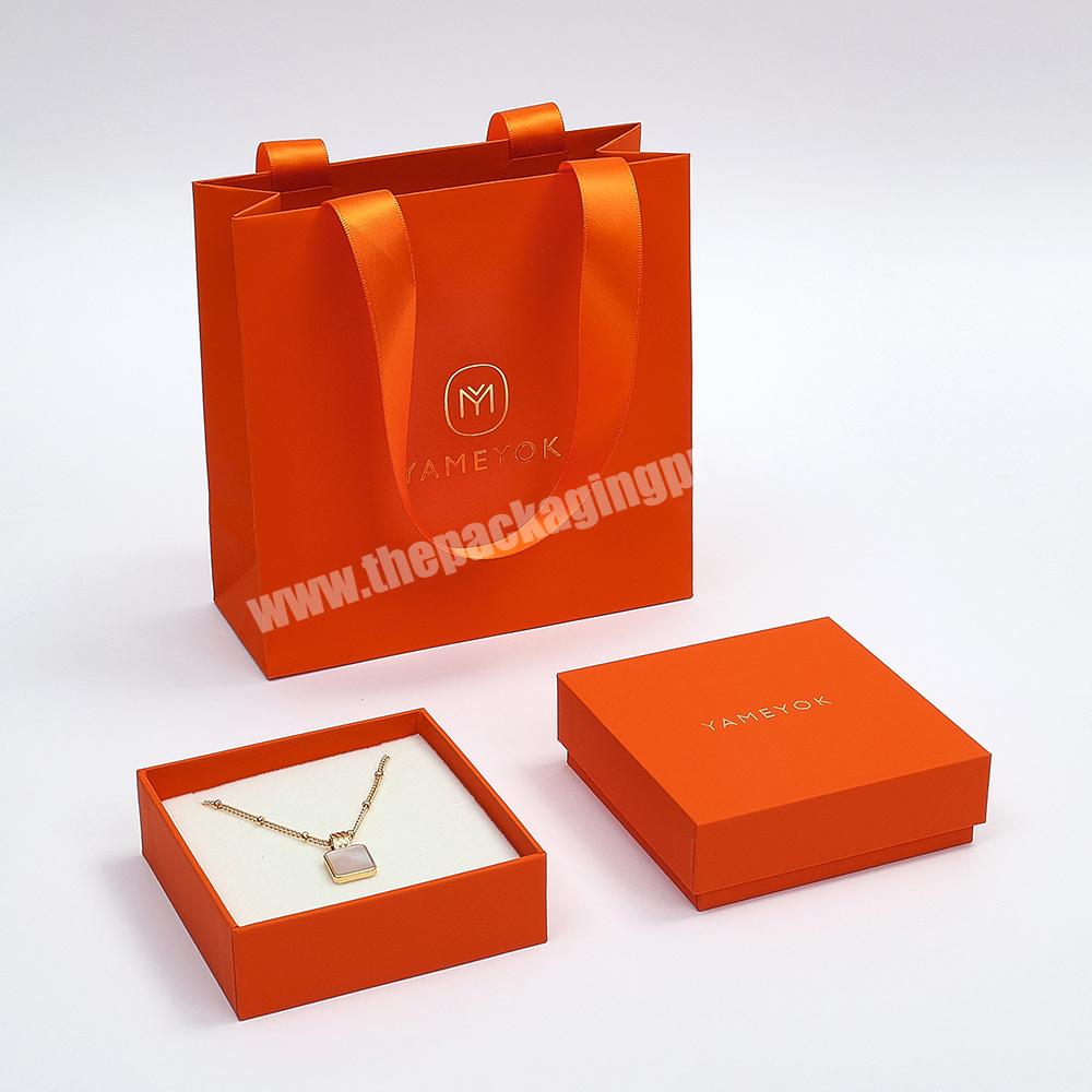 Custom Small Cardboard Jewelry Earring Ring Bracelet Necklace Paper Box Packaging