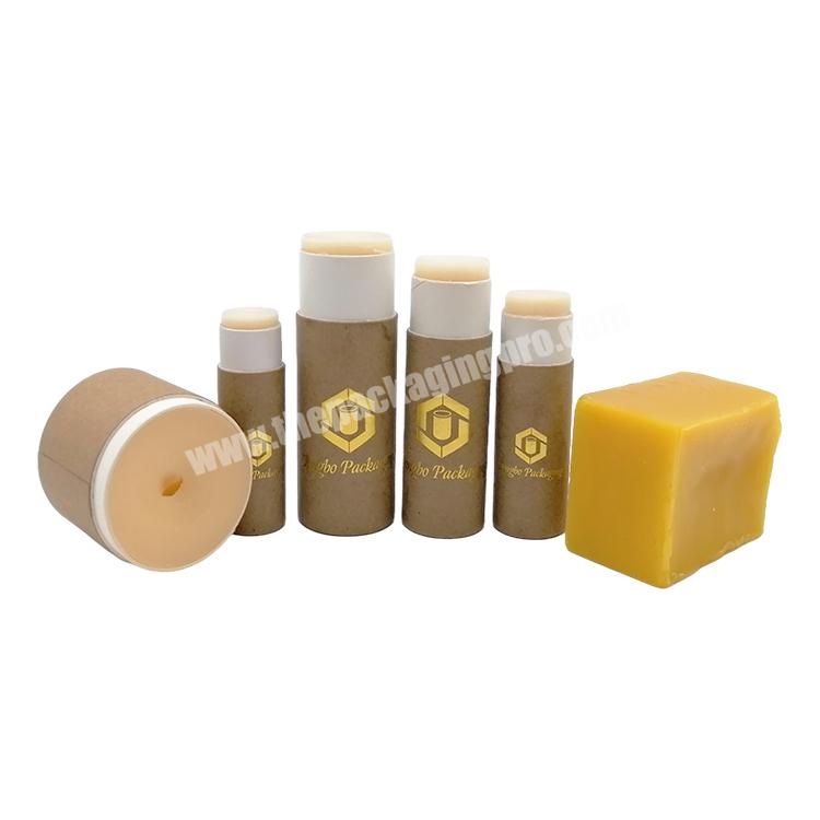 Custom Small Cosmetic Mail Child Resistant Cardboard Kraft Lipstick Packaging Paper Tube