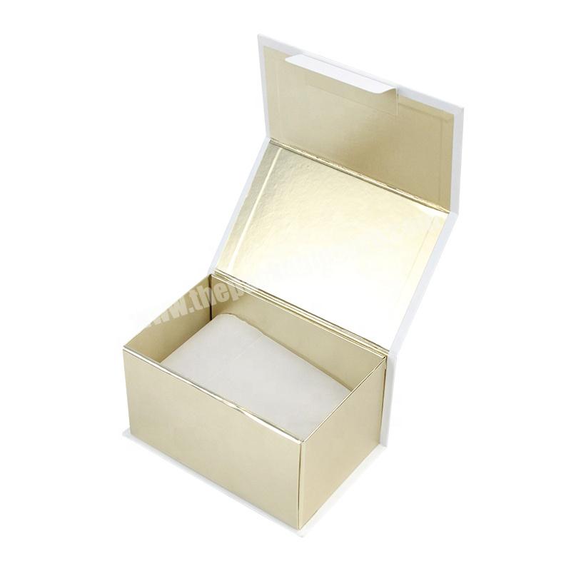 Custom Unique Design Cardboard Flat Pack Folding Box Packaging Magnetic Paper Foldable Gift Box