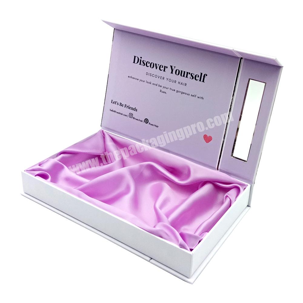 Custom gift cosmetic brush packaging make up box