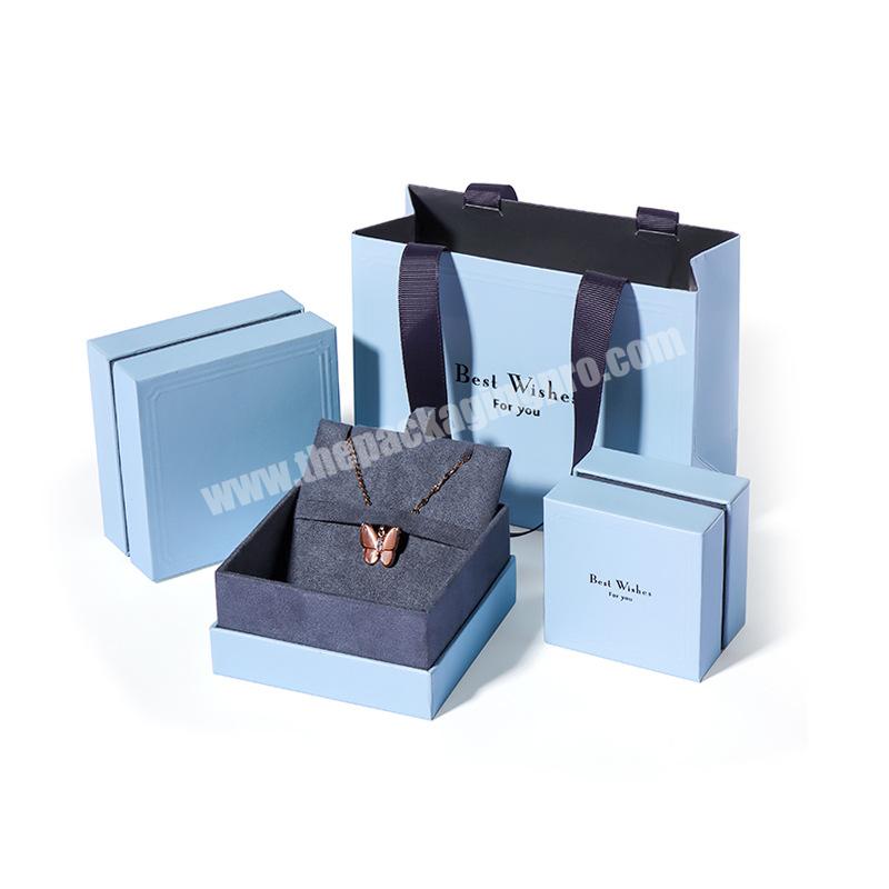 Custom jewelry gift box organizer packaging portable small jewelry box
