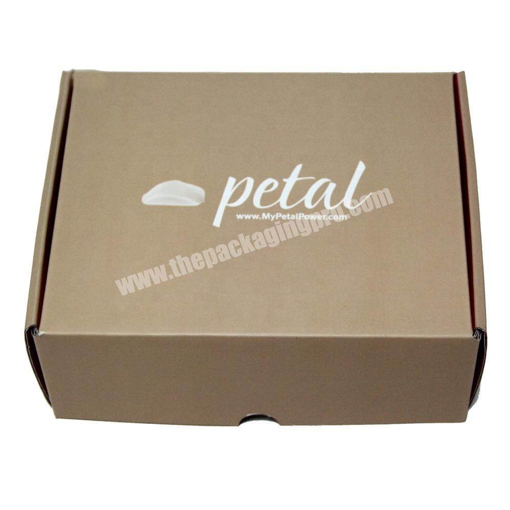Custom logo printed Small Corrugated packaging Shipping cardboard box manufacturers