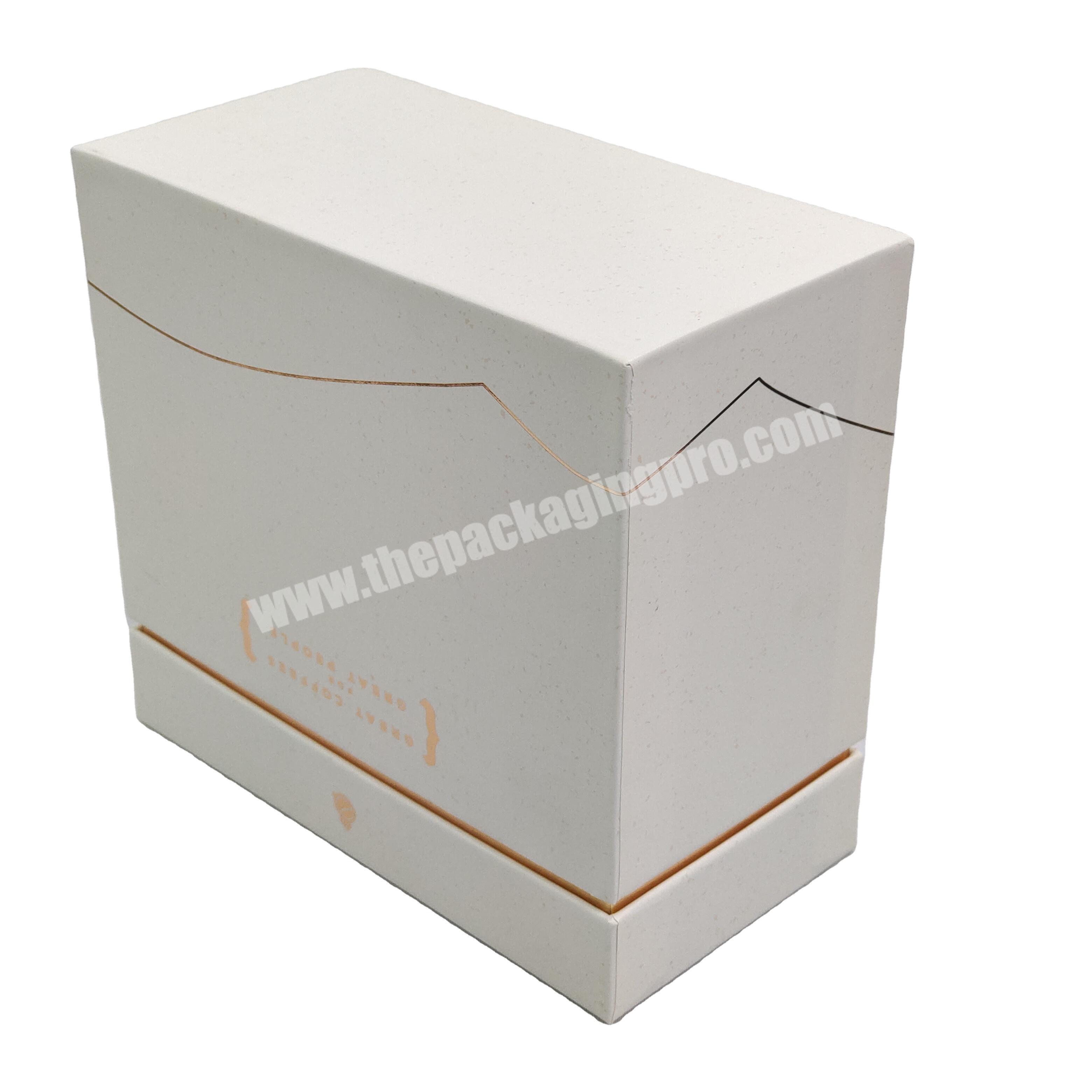 Custom luxury cardboard simple exquisite handicraft packaging box
