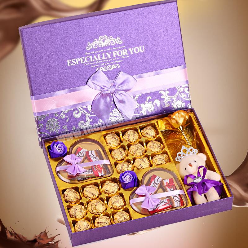 Custom luxury chocolate folding box
