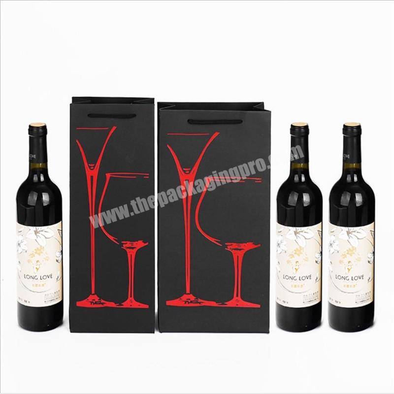Custom luxury gift champagne gift box packaging whisky glass wine box