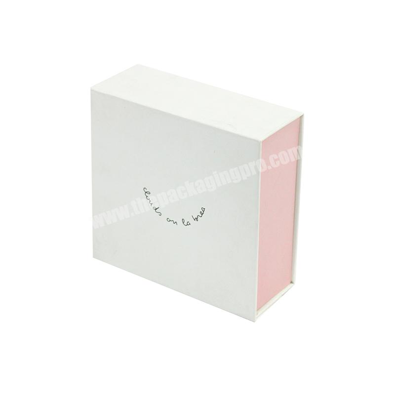 Custom magnet box Clothing Folding Paper Box Magnetic Black Gift Box For Packaging