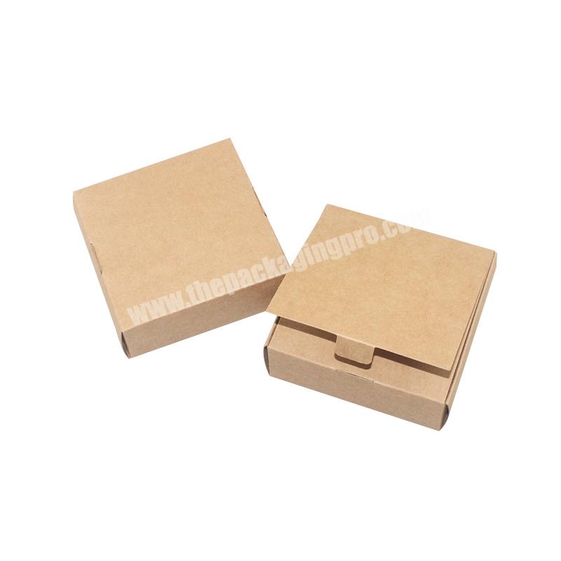 Custom paper kraft box jewelry packaging box kraft jewelry box packaging